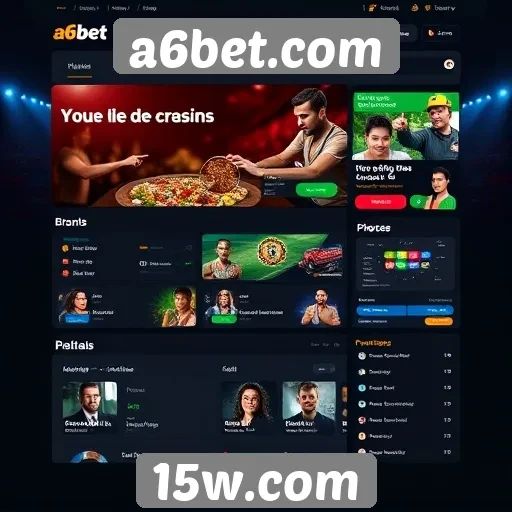 Análise da interface do usuário do a6bet